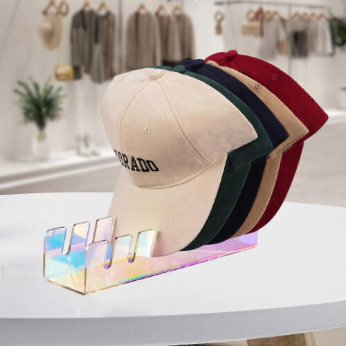 Rainbow Baseball Cap Holder Storage Rack No Installation Needed 1
