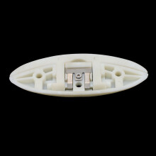 Marine Boat Deck Folding Cleat 5inch Removable Pre-drilled Canoe Black without screws