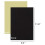 10 Pcs A 4 Felt Sheets Peels and Stick Felt Sheets Self-Adhesive Fabric Liners White 1