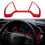 Dashboard Trim Cover Dashboard Panel Trim Interior Moulding Decal for Car Red 5