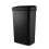 Tower Tower Rectangular Sensor Bin with Bin Liner Retainer Ring, Durable PP Body, Battery Operated, 50L, Black, T838025BLK 1