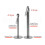 Steel Weight Plate Loading Pin for Gym Pulley Cable Machine Rack 3