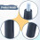 1 Pair Rope Posts Replacement Black M10 Threaded Pilates Reformer Parts 5