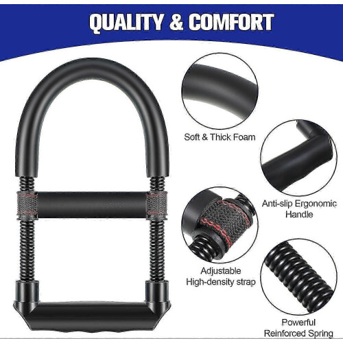 Adjustable Resistance Wrist Forearm Strengthener Grip Workout Trainer Hand Developer 2