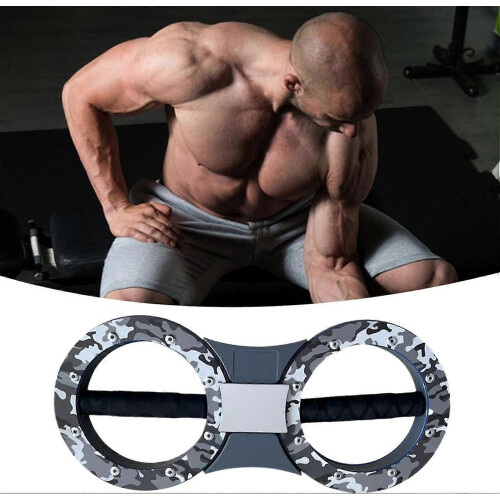 360 Degree Rotating Adjustable Arm Hand Finger Strength Trainer Gray 1