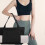 Waterproof Canvas Yoga Mat Bag with Adjustable Strap Large Tote for Women 3