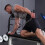 Enarmad triceps push down pull up handtag grepp flerfärgat 4