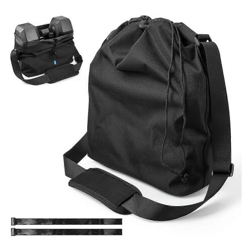 Adjustable Strap Dumbbell Carry Bag Portable Gym Storage with Soft Pad 1