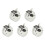 5 Pcs 4 Digit Metal Case Clicker Counters for School Sports 4