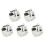 5 Pcs 4 Digit Metal Case Clicker Counters for School Sports 5