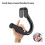 Multifunktionella Pull Up Chin Up-handtag Hemmagym Kabelrulle LAT Pulldown-tillbehör 4