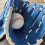 11.5 Inch Left Hand Throw Baseball Glove for Youth Pitcher Training Practice Blue 4