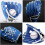 11.5 Inch Left Hand Throw Baseball Glove for Youth Pitcher Training Practice Blue 3