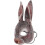 Halloween Easter Carnival Party Masquerade Half Face Rabbit Animal Mask 3