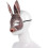 Halloween Easter Carnival Party Masquerade Half Face Rabbit Animal Mask 5