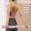 Posture Corrector Yoga Stick for Spinal Alignment Shoulder Training DualLength Pink Bar 5