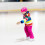 1 Pair Durable Rhinestone Figure Skating Performance Gloves 5