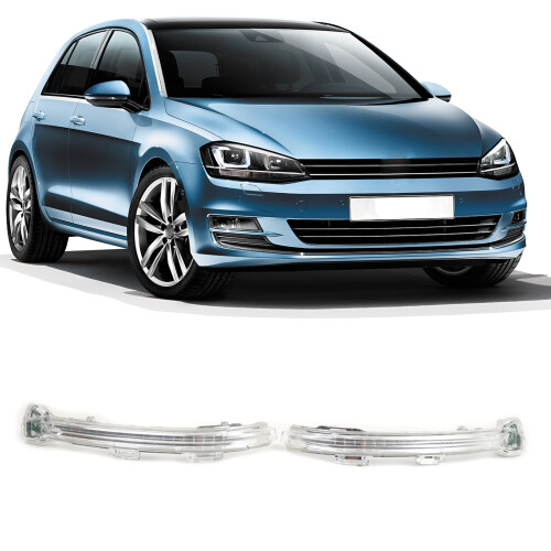 Side Indicator Light Front Side Marker Light Assembly for Golf 7, MK7 5G0949101 Left 2