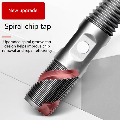 2Pcs Screw Extractor Double Head Pipe Broken Screw Bolt Extractor Damaged Screw