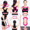 Anelli di stretching per yoga e pilates (confezione da 2) per cosce, addome e gambe. 5