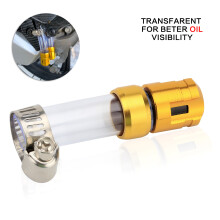 Easy Installation Motorcycle Air Filter Drainage Solution for Rough Conditions Red