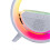 RGB Bluetooth Speaker Alarm Clock with Wireless Charging Function 3 in 1 Multifunction Wireless Speaker with Alarm Clock 4