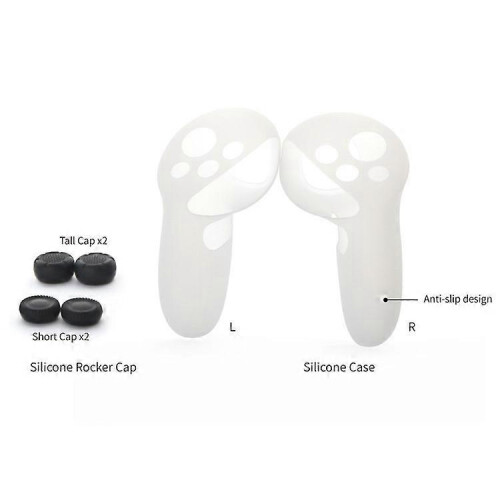 DOBE TY-3829 Συμβατό με Meta Quest 3 / Oculus Quest 3 VR Λαβή με προστασία από σύγκρουσ 2