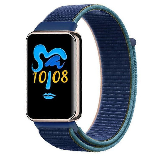 Compatible For Honor Band 9 Nylon Watch Strap Loop Fastener Adjustable Wrist Band Replacement 1