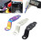 Universal LED Light Rearview Mirror Bracket Mount Adjustable Work Light Holder Black 3