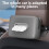 Auto Interior Tissue Box  Leather Tissue Box Center Consoles Tissue Box Black 3