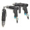 Air Screwdriver Durable Alloy Steel Material, Self Locking Chuck, Low Vibrations 7