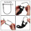 2 pieces coupling for Qeridoo bicycle trailer coupling piece coupling 4
