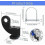 2 pieces coupling for Qeridoo bicycle trailer coupling piece coupling 5