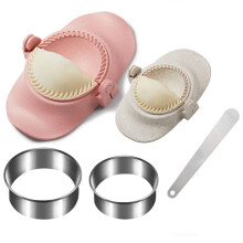 Creatore di Fagottini, Set di Stampi per Pasta per Fagottini con Taglierina Ad e Cucchiaio per il Ripieno, Gadget da Cucina per Empanada