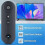 Black Plastic 433Hz Remote Control for Under Desk Treadmill Walking Pad 5