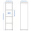 IKEA KALLAX Storage Unit with 4 Drawers 147x42 cm 4