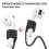 Συμβατό με Apple AirPods Pro 2 Μαγνητικό λουράκι απορρόφησης Πολύχρωμο μαλ 2