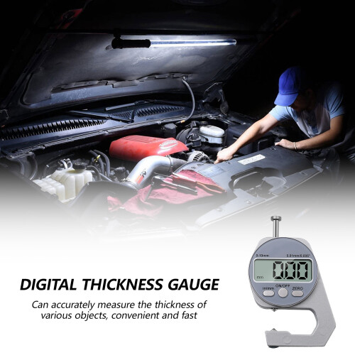 Easy to Use Digital Thickness Calipers 0-10mm for Construct Automotive Repair 1