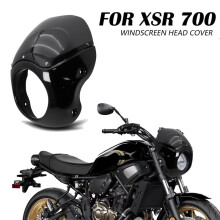 Motorcycle Headlight Fairing for XSR700 2022-2026 Front Cowl Cover WIndscreen Windshield Accessories