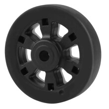 2X Luggage Accessories Wheels Aircraft Suitcase Pulley Rollers Mute Wheel Wear-Resistant Parts Repair 55X12mm