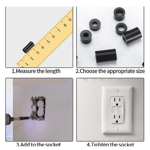 230Pcs 3D Printers Silicone Spacer Hot Bed Leveling Solid Column HeatedSpacer 2