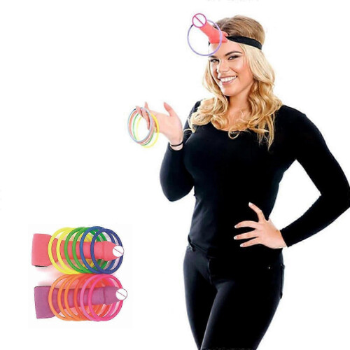 2025 Κορίτσια Βραδιά Έξοδου με Dick Head Hoopla Ring Toss Party Game 2