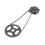 Chain Sprocket Gear Box 144 Links Accessories Replacement Part style A 6