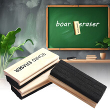 Dustless Chalkboard Erasers Wood Chalks Eraser Blackboard Eraser Cleaner