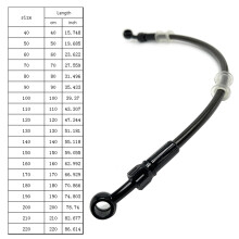 Aluminum Brake Oil Tube Brake Oil Pipe for Motorcycles and Electric Scooters 140CM