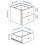 IKEA KALLAX Storage Unit with 4 Drawers 147x42 cm 4
