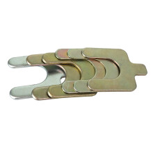 50 Pcs Four Wheel Alignment Insert U-shaped Shims Positioning Adjustment Washer 2.5mm