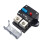 Solar Breaker with Switch Button for Trolling Motor Marine Audios System  50A 1