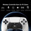 Controller di gioco wireless P50A per PS5, ergonomico, con giroscopio a 6 assi, doppia vibrazione e compatibile Bluetooth. 2