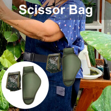 Waist Pack Convenient Electric Pruning Scissors Hangings Pouches Scissors Bag ArmyGreen